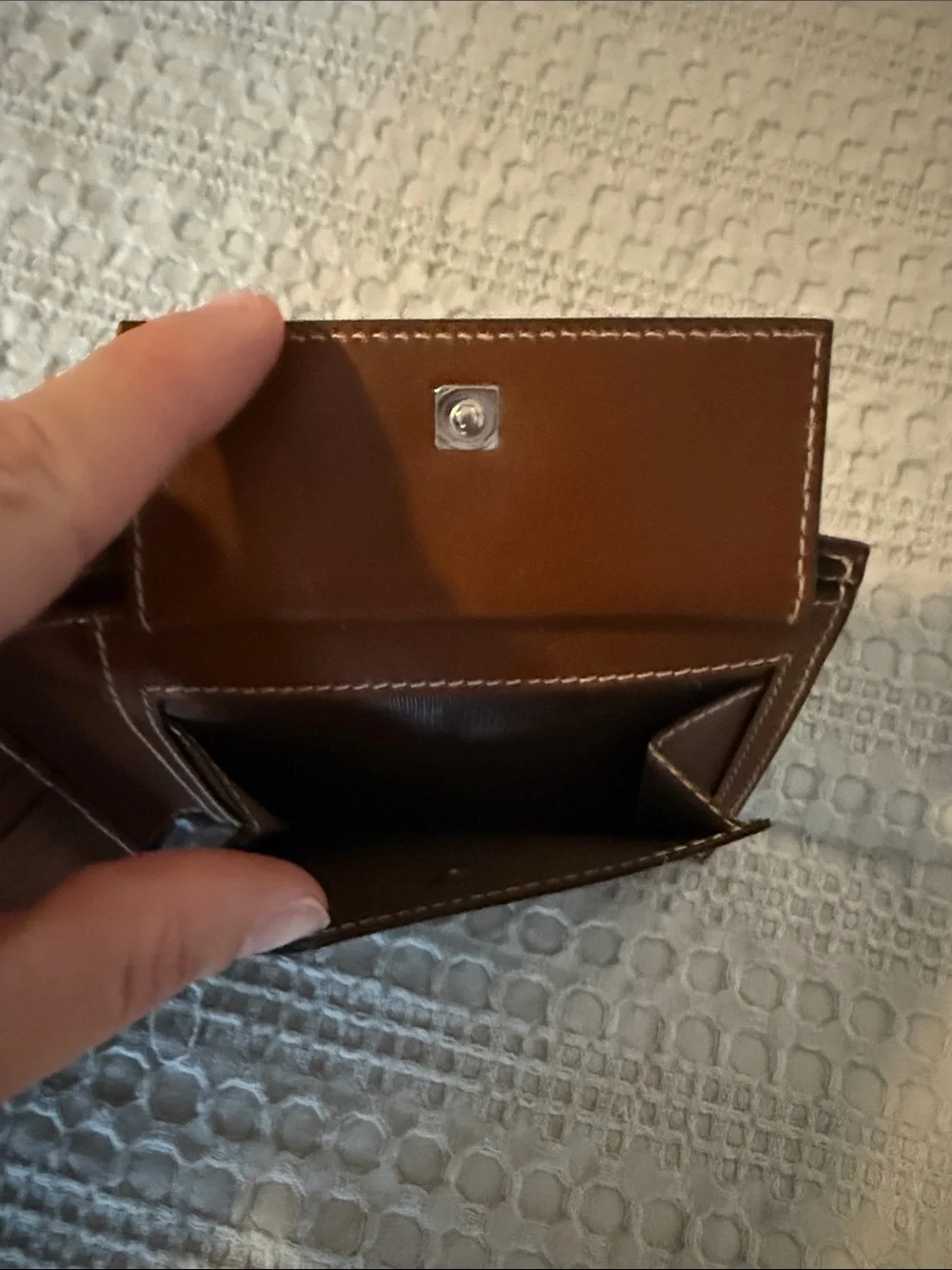 Salvatore Ferragamo Men's Bifold Leather Wallet - Brown